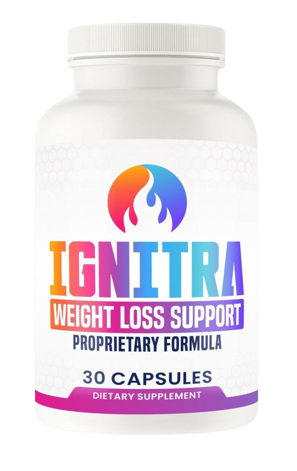 Bottle of Ignitra metabolism support capsules